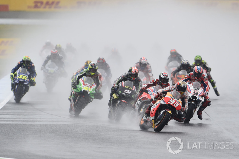 Le peloton MotoGP en 2018