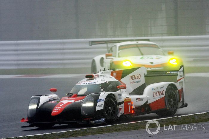 #7 Toyota Gazoo Racing Toyota TS050-Hybrid: Mike Conway, Kamui Kobayashi, Jose Maria Lopez