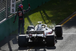Ромен Грожан, Haas F1 Team VF-18 Ferrari, схід