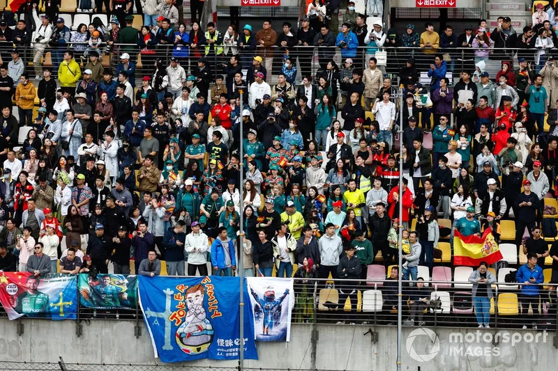 Les fans dans les tribunes