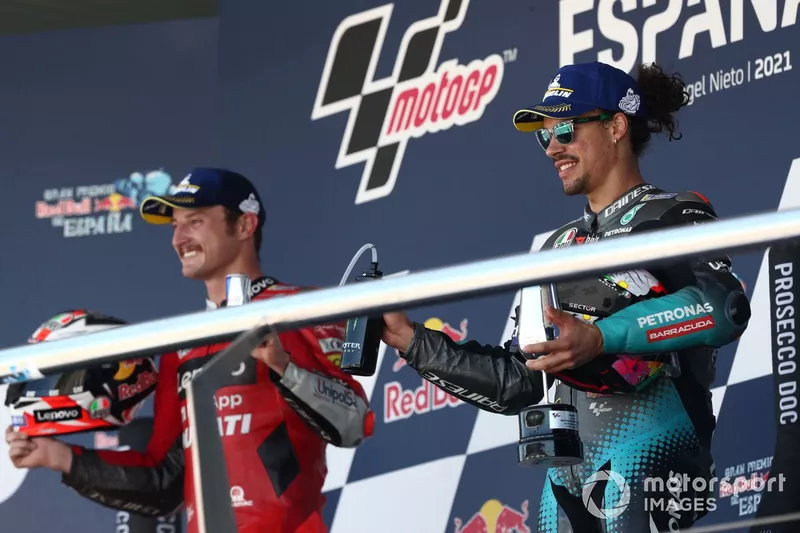 Podio: tercer lugar Franco Morbidelli, Petronas Yamaha SRT