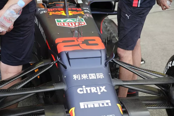 Red Bull Racing RB15 front detail