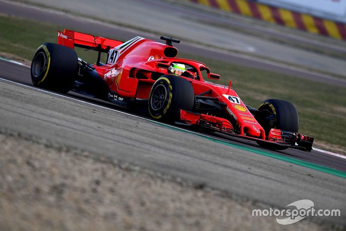 Mick Schumacher, Ferrari SF71H
