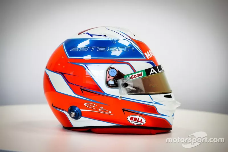 Casque d'Esteban Ocon, Alpine F1 Team  