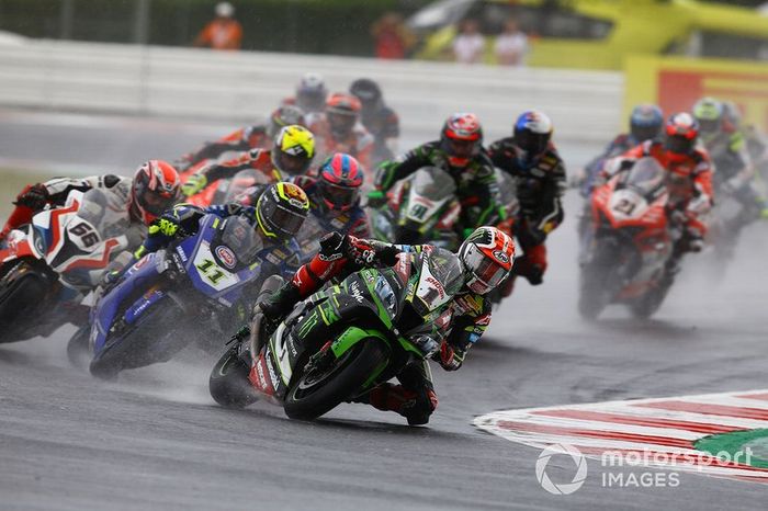 Jonathan Rea, Kawasaki Racing Team, al comando al primo giro