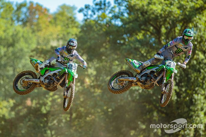 Clément Desalle y Romain Febvre, Monster Energy Kawasaki Racing Team