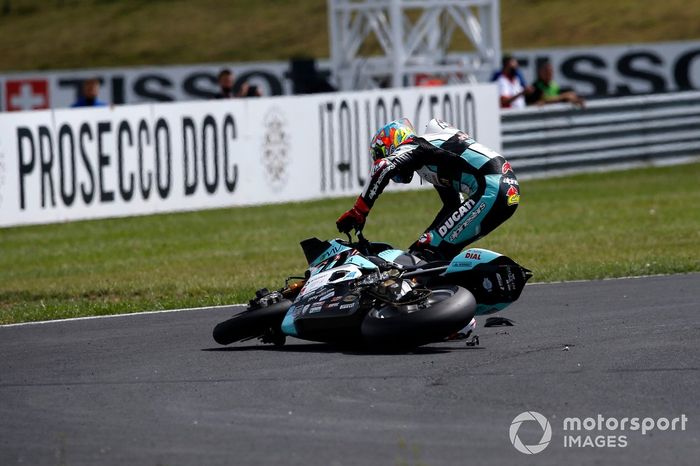 Chaz Davies, Team GoEleven - 8 caídas