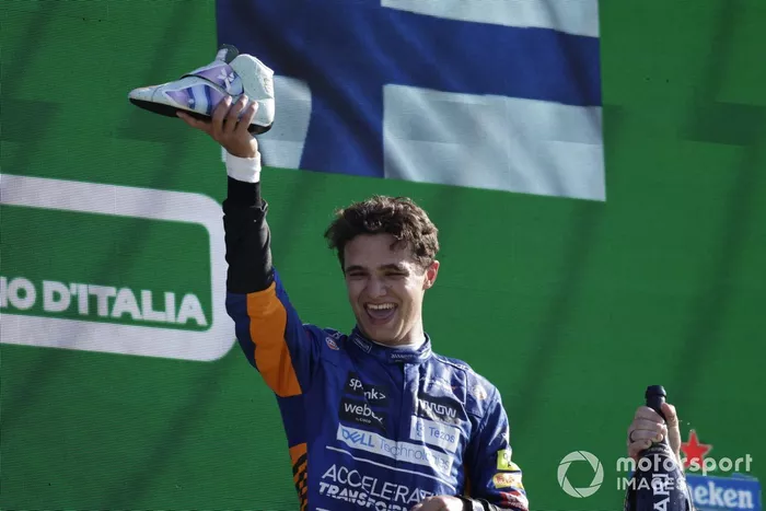ベストドライバー／ライダー同率7位：ランド・ノリス（F1）