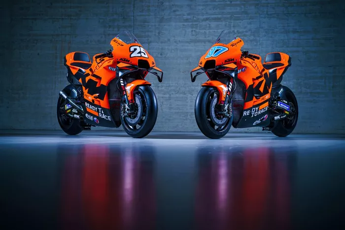 Les livrées de l'équipe Tech3 KTM