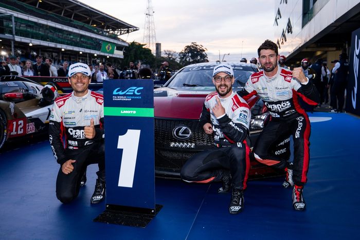 #87 Akkodis ASP Team Lexus RC F LMGT3: Petru Umbrarescu, Clemens Schmid, Jose María Lopez