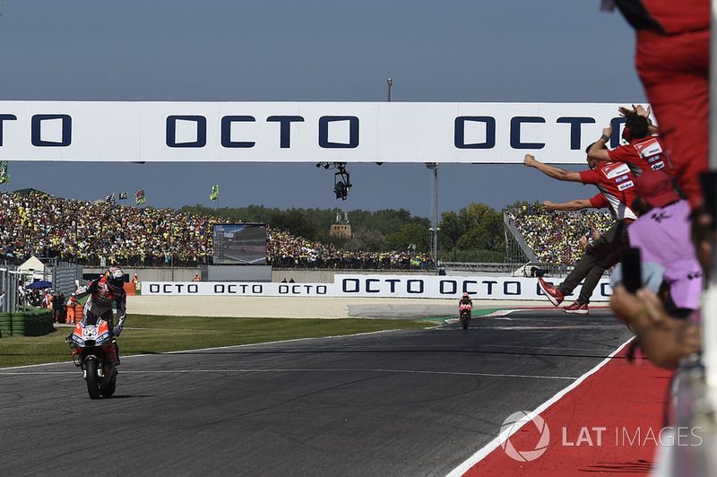 Переможець Андреа Довіціозо, Ducati Team