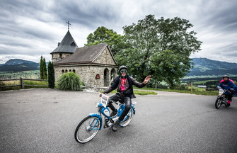 Participants à l'Alpenbrevet