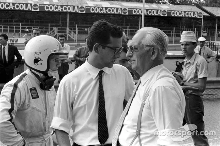 Chris Amon, Ferrari, Mauro Forghieri, ingeniero jefe en Ferrari, Enzo Ferrari