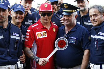 Kimi Raikkonen, Ferrari ve polis