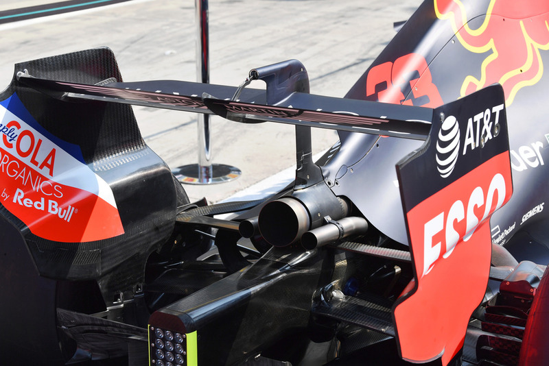 Заднее крыло Red Bull RB14
