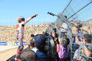 Marc Marquez, Repsol Honda Team, vainqueur de la course