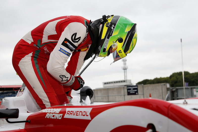 Ganador de la carrera Mick Schumacher, PREMA Theodore Racing Dallara F317 - Mercedes-Benz