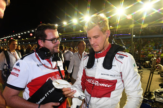 Marcus Ericsson, Sauber on the grid