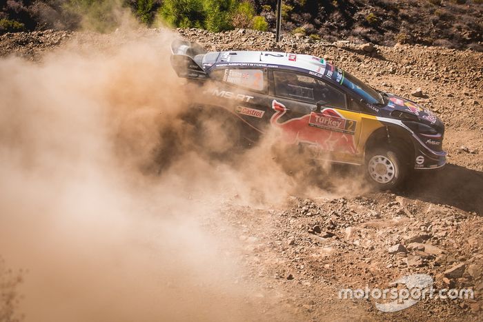 Elfyn Evans, Daniel Barritt, M-Sport Ford WRT Ford Fiesta WRC