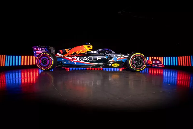 Red Bull RB19, livrée du GP des États-Unis