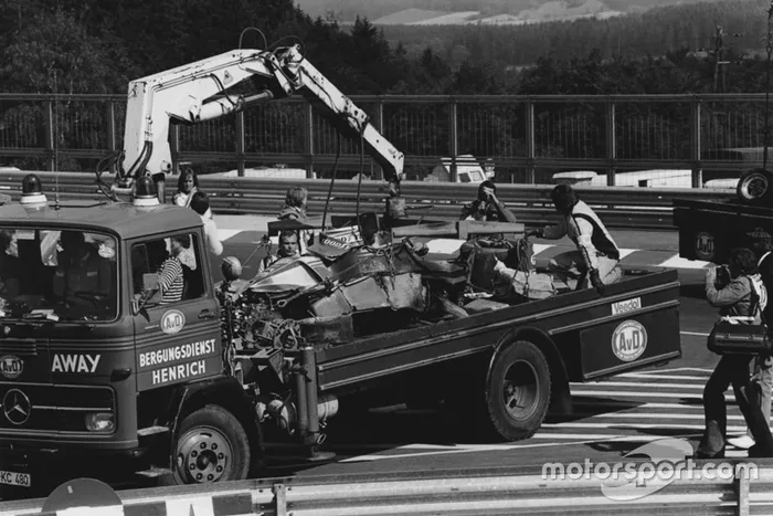 Accidente de Niki Lauda, Ferrari 312T2