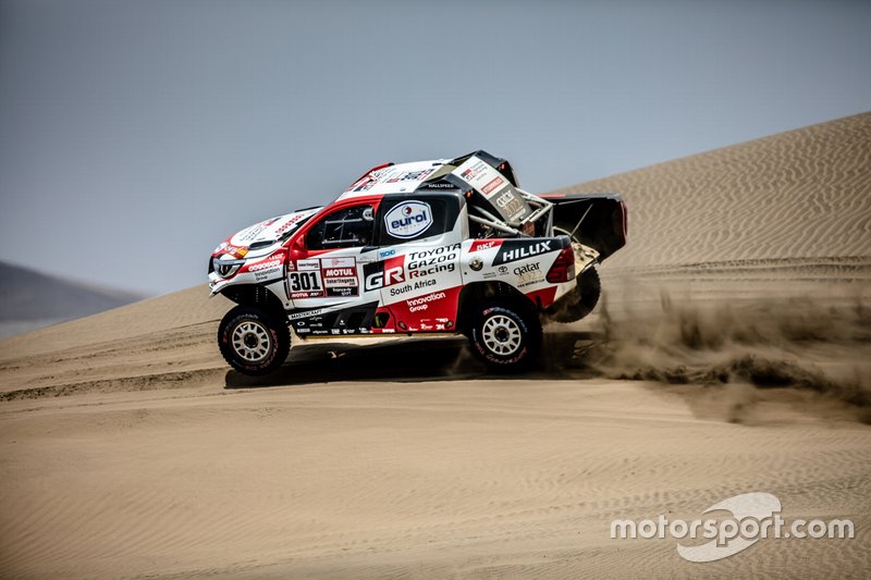 #301 Toyota Gazoo Racing SA: Nasser Al-Attiyah, Matthieu Baumel