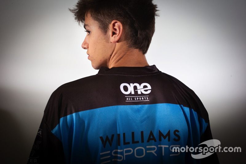 Álvaro Carretón, piloto de Williams eSports