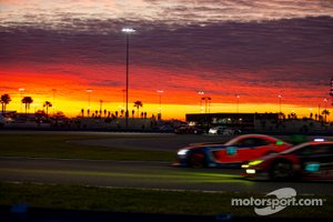 #74 Riley Motorsports Mercedes-AMG GT3: Lawson Aschenbach, Ben Keating, Gar Robinson, Felipe Fraga / #47 Precision Performance Motorsports Lamborghini Huracan GT3: Brandon Gdovic, Eric Lux, Johnathan Hoggard, Mark Kvamme
