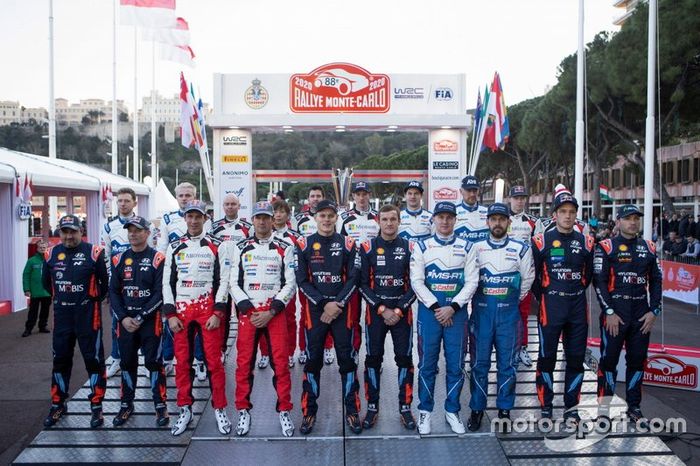 Los pilotos y copilotos