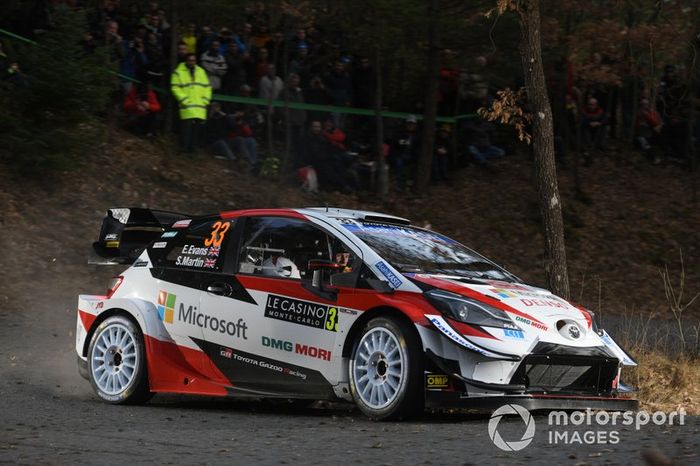 Elfyn Evans, Scott Martin, Toyota Gazoo Racing WRT Toyota Yaris WRC