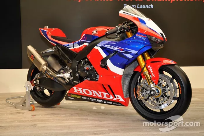 La moto du Team HRC