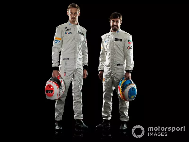 Jenson Button et Fernando Alonso chez McLaren