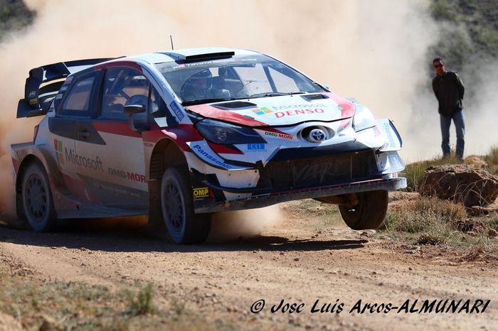 Elfyn Evans, Scott Martin, Toyota Yaris WRC