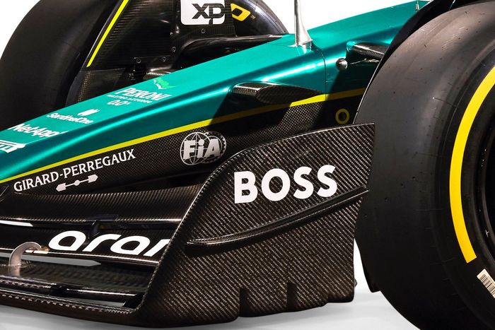 Aston Martin AMR23 detalle