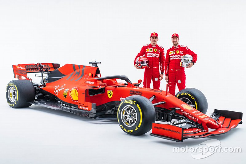 Шарль Леклер, Ferrari, Себастьян Феттель, Ferrari, болід Ferrari SF90