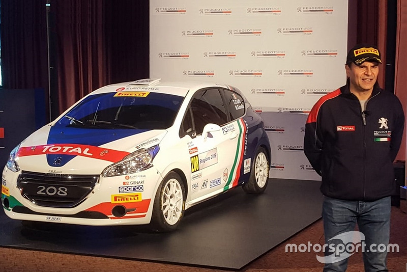 Paolo Andreucci, Peugeot Sport Italia, con la Peugeot 208