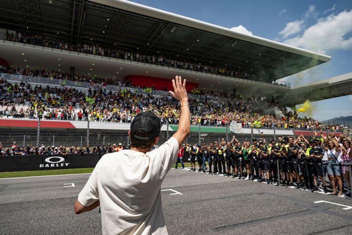 Valentino Rossi, retira su número 46