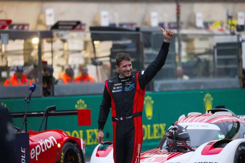 Pole sitter #6 Porsche Penske Motorsport Porsche 963 : Kevin Estre