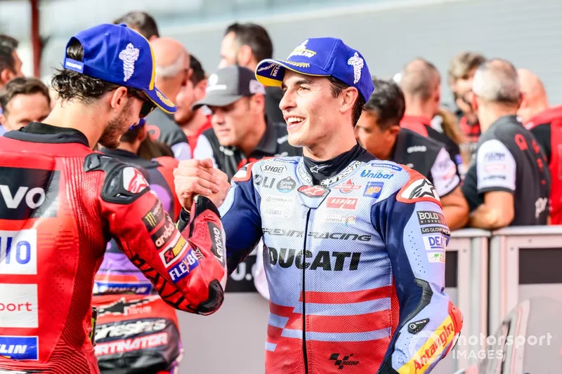 Marc Marquez, Gresini Racing, Francesco Bagnaia, Ducati Team