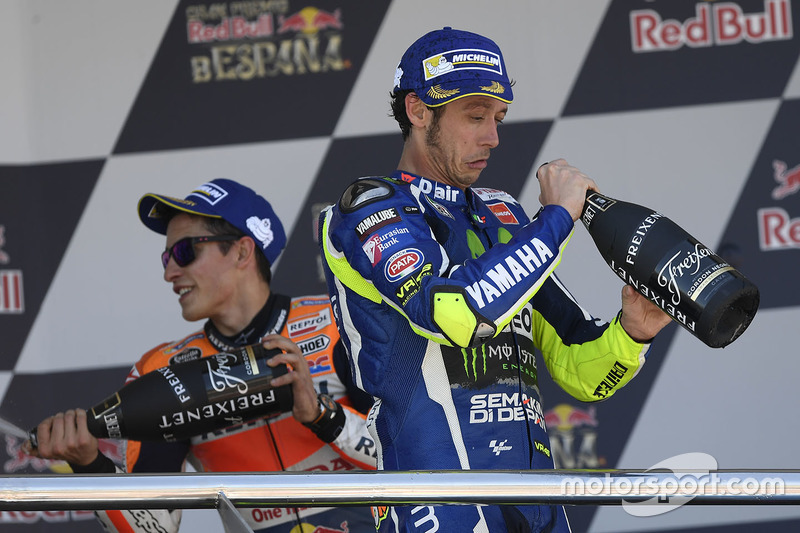 Marc Marquez et Valentino Rossi