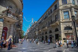 Vista genreal de Bakú