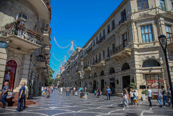 Vista genreal de Bakú