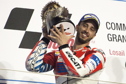 Подіум: друге місце - Андреа Довіциозо, Ducati Team