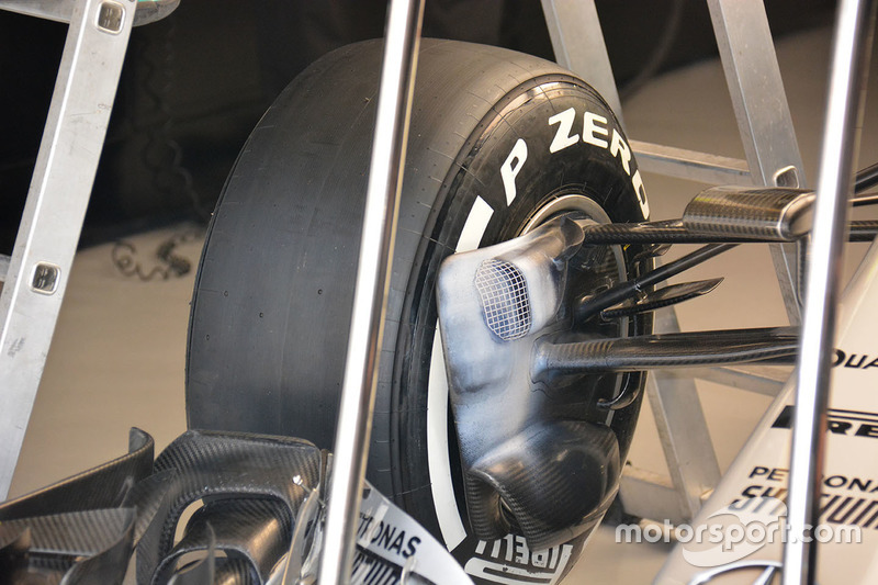 Mercedes AMG F1 Team W07 detail