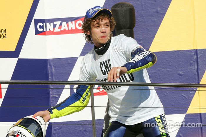 Ganador del campeonato Valentino Rossi