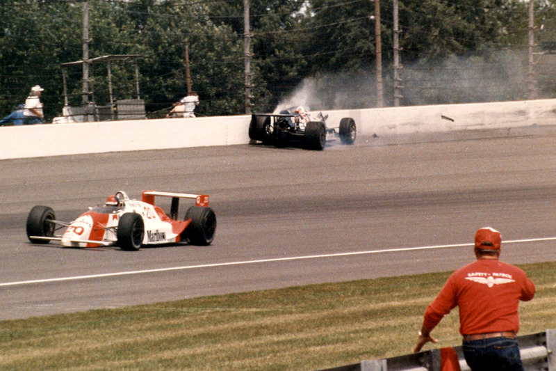 De Crash van Al Unser Jr.