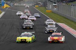 Mike Rockenfeller, Audi Sport Team Phoenix, Audi RS 5 DTM; Augusto Farfus, BMW Team MTEK, BMW M4 DTM