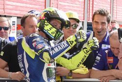 Secondo in griglia Valentino Rossi, Yamaha Factory Racing