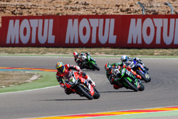 Chaz Davies, Aruba.it Racing - Ducati Team e Tom Sykes, Kawasaki Racing Team