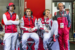 Audi Sport Team Joest Audi R18: Lucas di Grassi, Oliver Jarvis, Marcel Fassler and Dr. Wolfgang Ullr